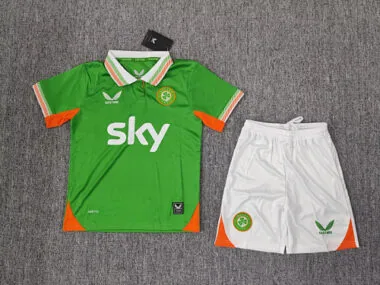 25-26 Ireland Home Kids Soccer Jerseys