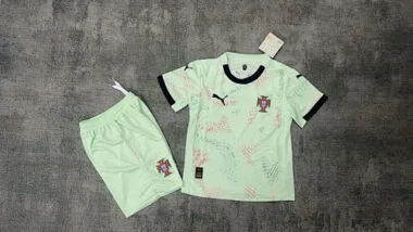 25-26 Portugal Away Kids Soccer Jerseys