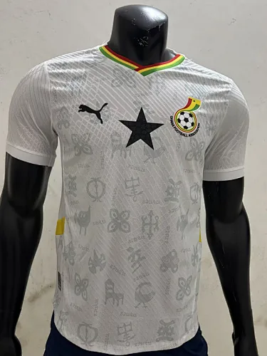 25-26 Ghana Home Player Version Soccer Jerseys
