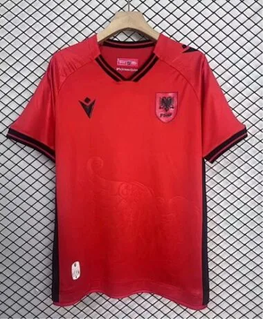 25-26 Republic of Albania Home Soccer Jerseys