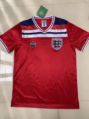 1982 England Away Retro Soccer Jerseys