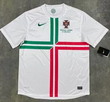2012 Portugal Away Retro Soccer Jerseys