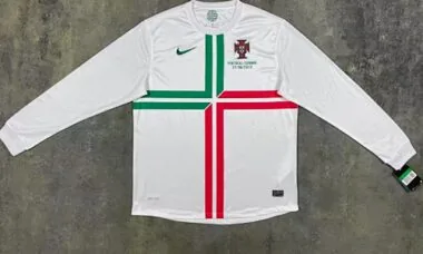 2012 Portugal Away Retro Soccer Jerseys