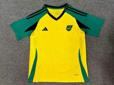 Jamaica voetbalshirts voor thuiswedstrijden 2024, maten S-4XL