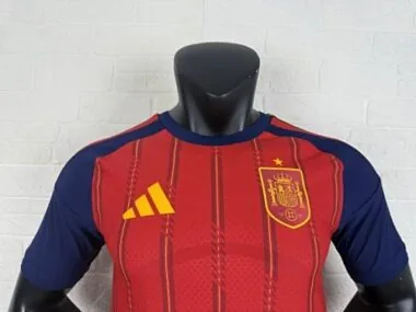 2026 Spain Home Player Version Soccer Jerseys album image 11