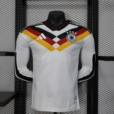 2026 World Cup Germany Home Long Sleeve Player Version Soccer Jerseys
