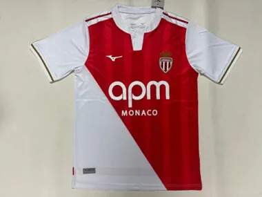 25-26 Monaco Home Soccer Jerseys