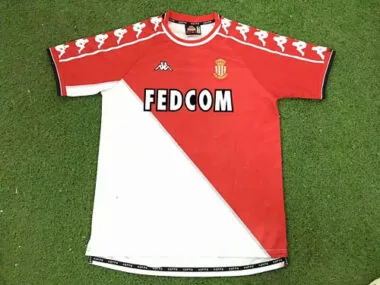 1999/2000 Monaco Home Retro Soccer Jerseys