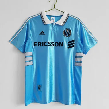 1998/99 Marseille Away Retro Soccer Jerseys