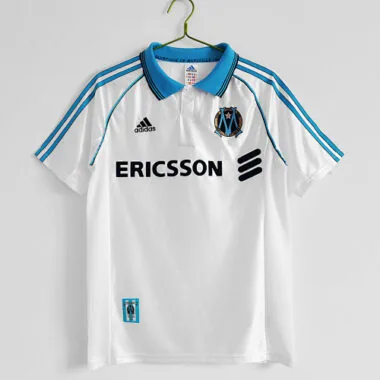 1998/99 Marseille Home Retro Soccer Jerseys