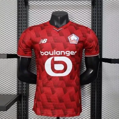 25-26 Lille Home Player Version Soccer Jerseys