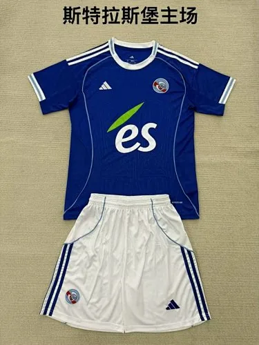 Capa do álbum 25-26 Strasbourg Home Kids Soccer Jerseys