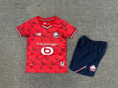 25-26 Lille Home Kids Soccer Jerseys