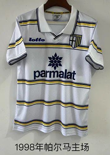 98-99 Parma Away Retro Soccer Jerseys