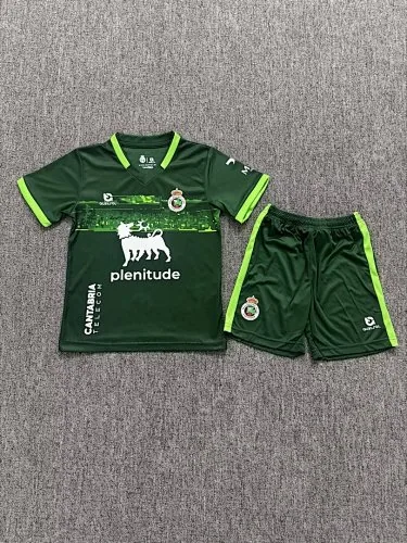 25-26 Racing de Santander Away Kids Soccer Jerseys