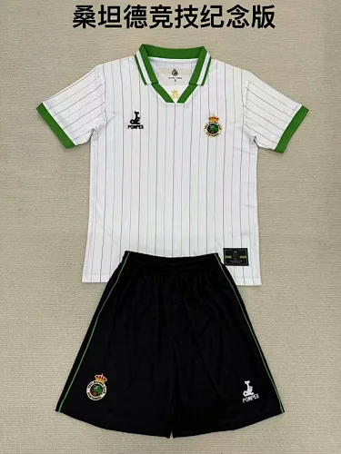 25-26 Racing de Santander Kids Soccer Jerseys