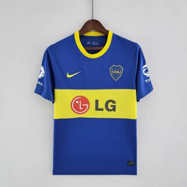 2010/11 Boca Home Retro Soccer Jerseys