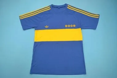 1981 Boca Home Retro Soccer Jerseys