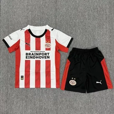 25-26 PSV Kids Soccer Jerseys