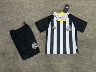 25-26 Santos Away Kids Soccer Jerseys
