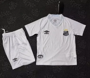25-26 Santos Home Kids Soccer Jerseys