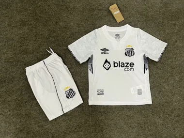 25-26 Santos Home Kids Soccer Jerseys