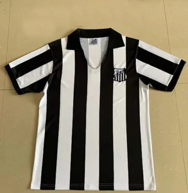 1956 Santos Away Retro Soccer Jerseys