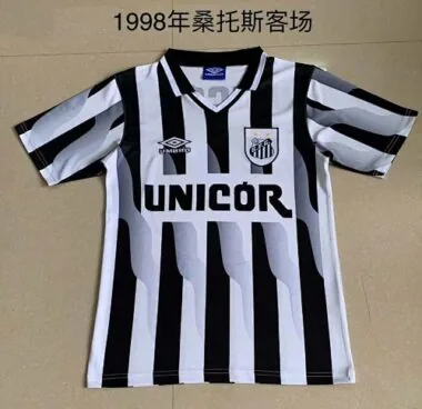 1998 Santos Away Retro Soccer Jerseys
