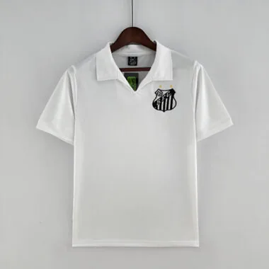 1970 Santos Home Retro Soccer Jerseys