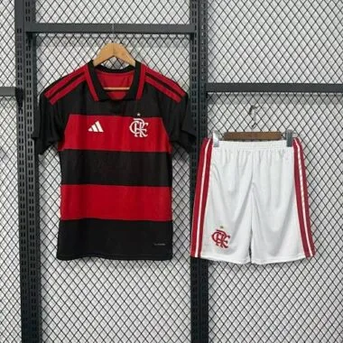 26-27 Flamengo Home Kids Soccer Jerseys