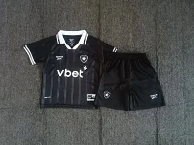25-26 Botafogo Away Kids Soccer Jerseys