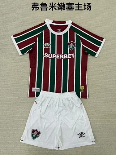 Maillots de football pour enfants Fluminense 25-26 (à domicile)