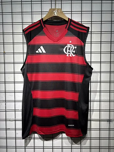 25-26 Flamengo Home Training Soccer Vest