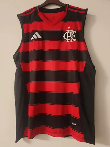 25-26 Flamengo Home Training Soccer Vest