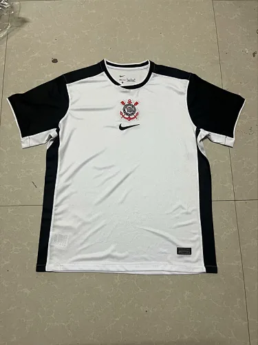 Maillots de football à domicile des 25-26 Corinthians