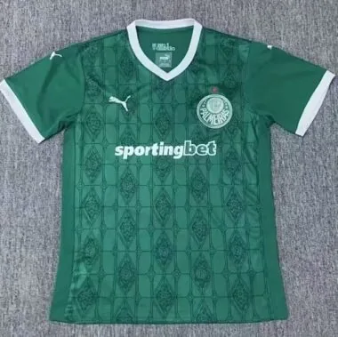 Maillots de football domicile du Palmeiras 25-26