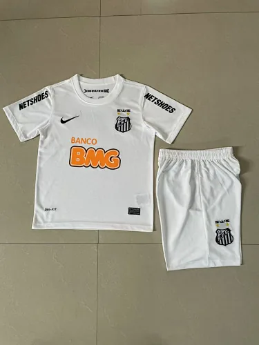2013 Santos Home Kids Soccer Jerseys