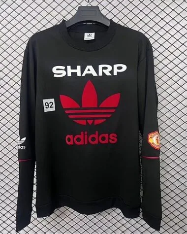 1990 Man United Hoodies Training Suit