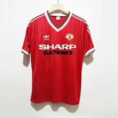 1982/83 M-anchester U-nited Home Soccer Jerseys