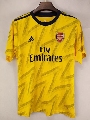 Camisolas de futebol retro do Arsenal para jogos fora de casa da época 19/20