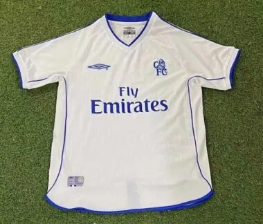 2001 Chelsea Away Retro Soccer Jerseys