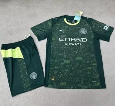 25-26 Manchester City Fourth Soccer Jerseys