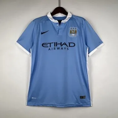 15/16 Manchester City Home Retro Soccer Jerseys