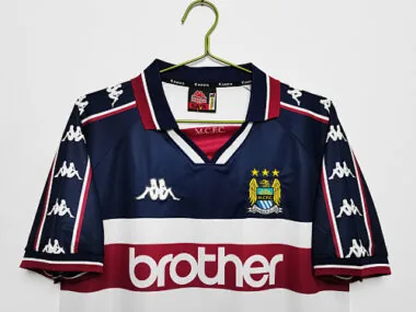 Imagem 3 do álbum 1997/98 Manchester City Away Retro Soccer Jerseys