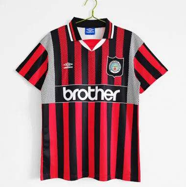 1994/96 Manchester City Away Retro Soccer Jerseys