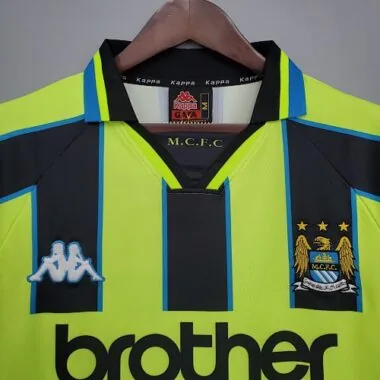 98/99 Manchester City Away Retro Soccer Jerseys album image 2