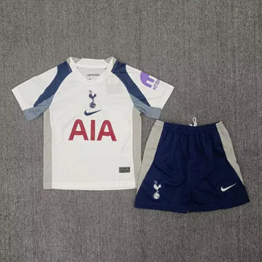 25-26 Tottenham Home Kids Soccer Jerseys