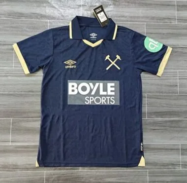 25-26 West Ham Third Soccer Jerseys