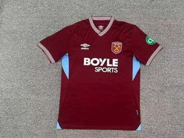 25-26 West Ham Home Soccer Jerseys
