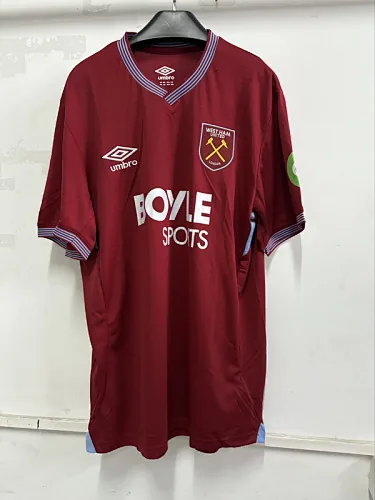 25-26 West Ham Home Soccer Jerseys